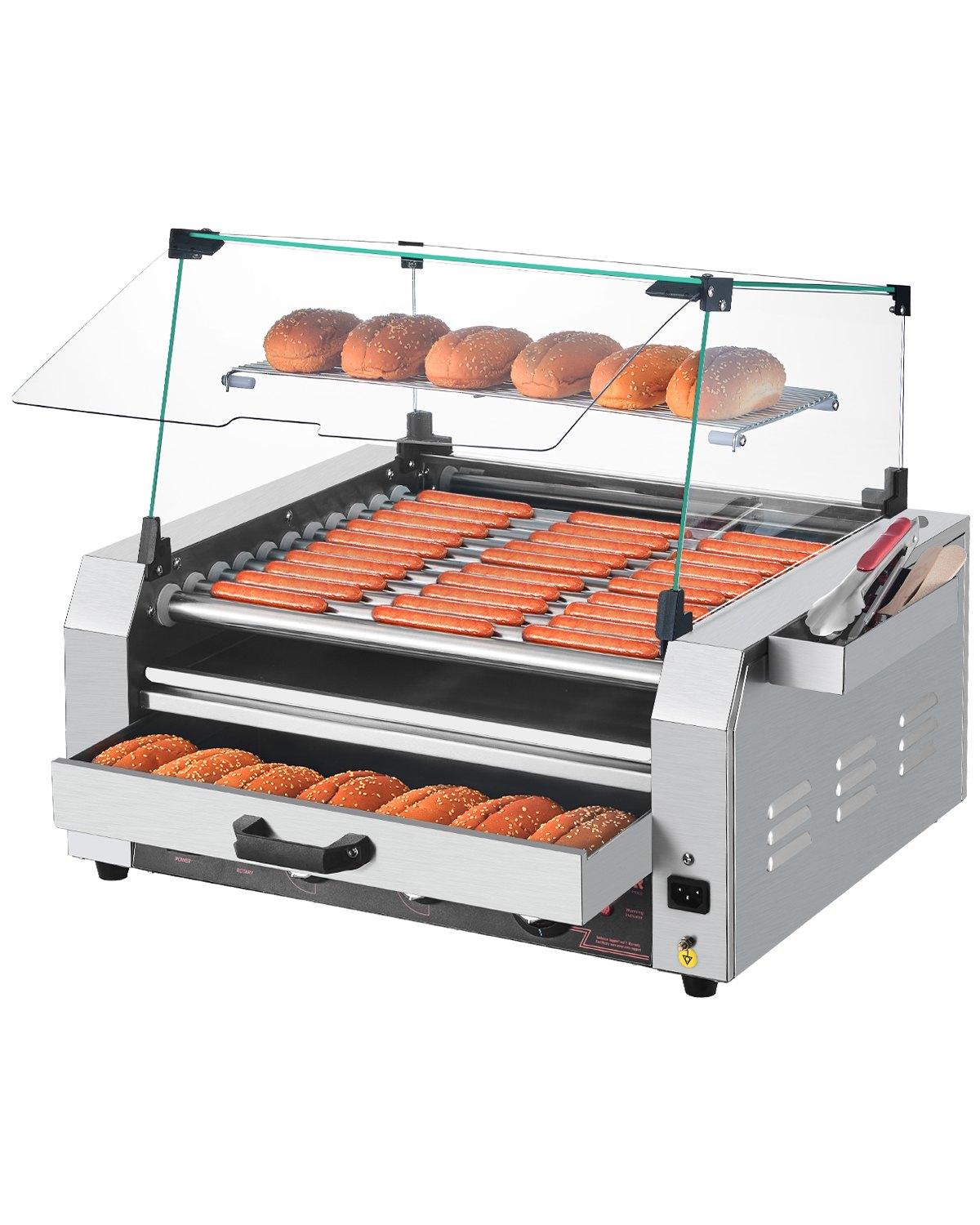 VEVOR Hot Dog rullītis, 30 Hot