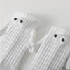 Chaussettes unisexes à tube moyen magnétiques, chaussettes en coton pour femmes, mignonnes mains, pour Couple, copines