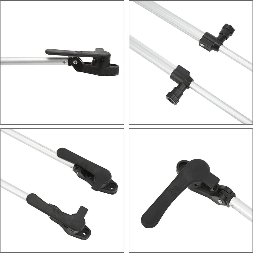 1 para drążka wspierającego okno kampera, drążek wspierający okno kampera RV, teleskopowy drążek podnoszący okno RV 310-435 mm, akcesoria do kamperów, jachtów