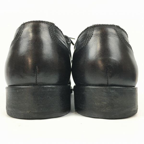 SUTOR MANTELLASSI Wingtip Business Shoes Black Size 7.5 / 26.0cm Vintage(USED)