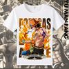 One Piece Luffy Aesop Youth Tshirt Summer ShortSleeved Anime Merchandise for Boys And Girls