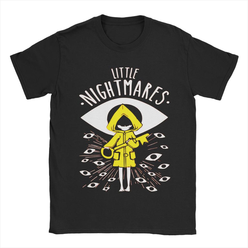 Funny Little Nightmares Video Game Tshirts Men Cotton Short Sleeve O-neck Summer TopsTops