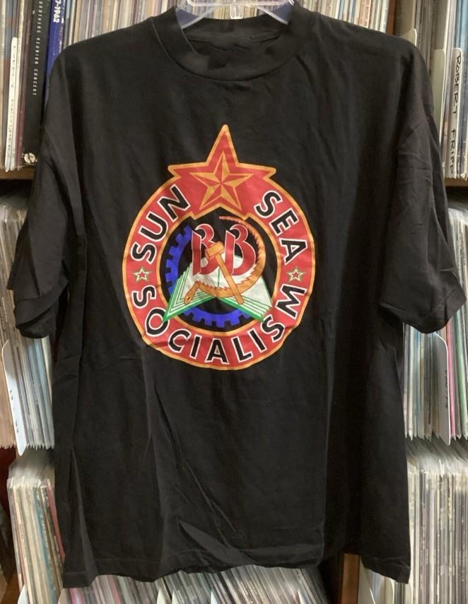 Vintage Billy Bragg Sun Sea Socialism Unisex T-Shirt All Size MC1129 XXXL