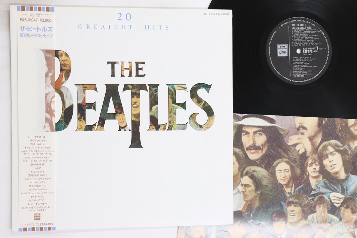

Виниловая пластинка BEATLES - 20 Greatest Hits EAS91047 ODEON 1982 Япония Оби Рок Б/У