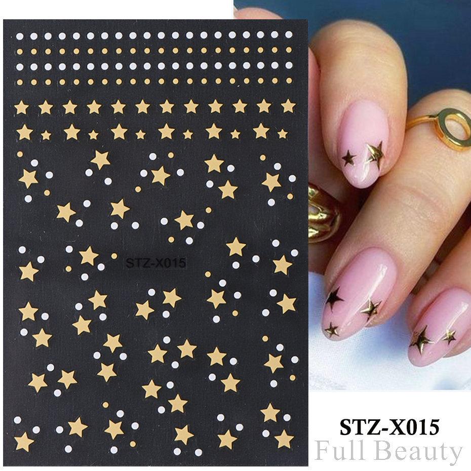 Nail Art Stickers New Chinese Style Butterfly Cat Eye Butterfly Beads Adhesive Nail Stickers
