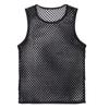 Men's Fashion Muscle Pullover Loose Hollow Eye-catching Mesh Shirt Casual Sexy Men's Vest