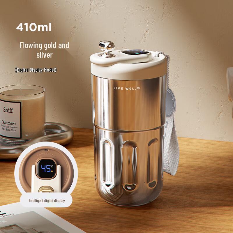 RELEA Smart 316L Stainless Steel Thermos Bottle with LED Display