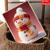 Christmas snowman pearl painting art painting kit handmade diy home decoration painting
