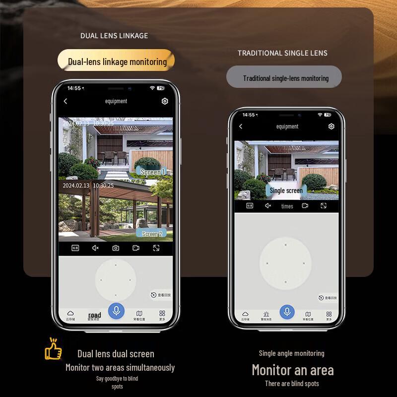 Newsmy Outdoor AI PTZ 4K Wi-Fi Security Camera