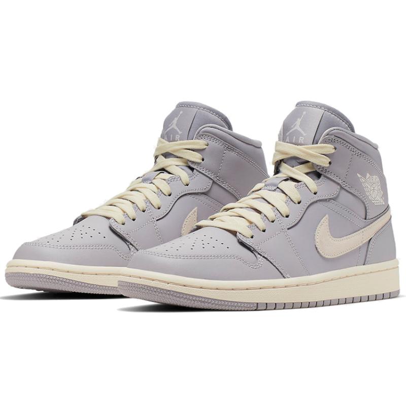 Jordan 1 Mid Atmosphere Grey Pale Ivory Women's Jordan CD7240-002