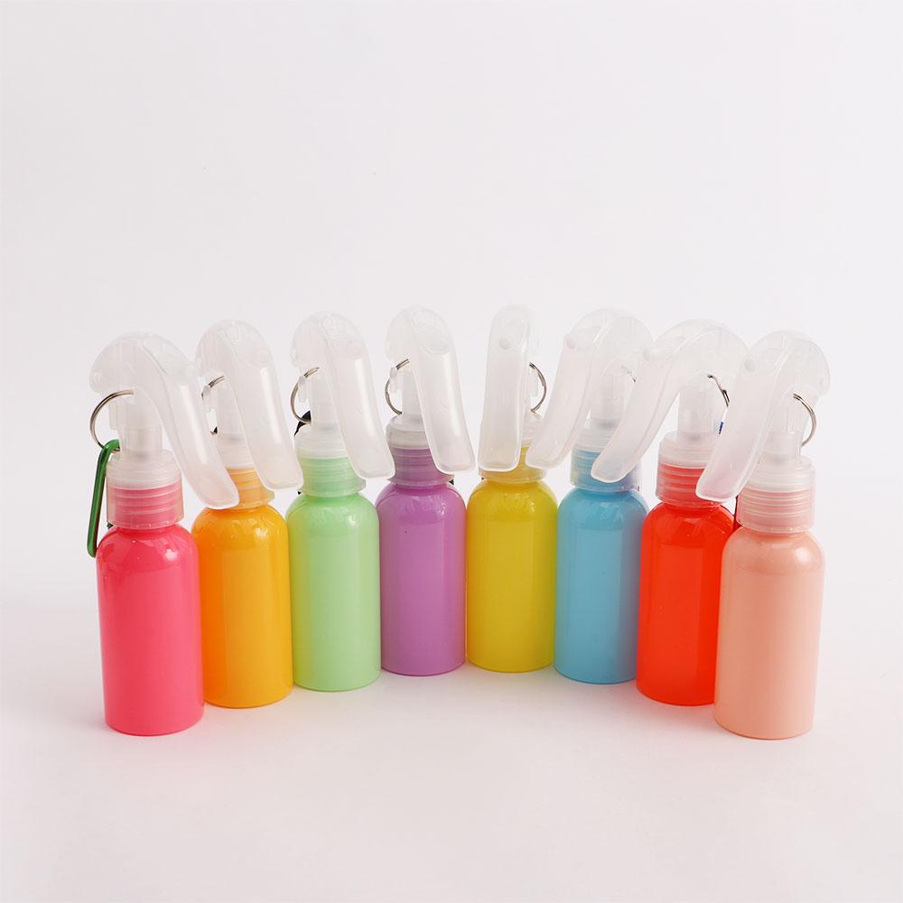 Hand Soap Perfume Atomiser Spray bottle With Keychain Trigger Spray Bottles Refillable Bottles
