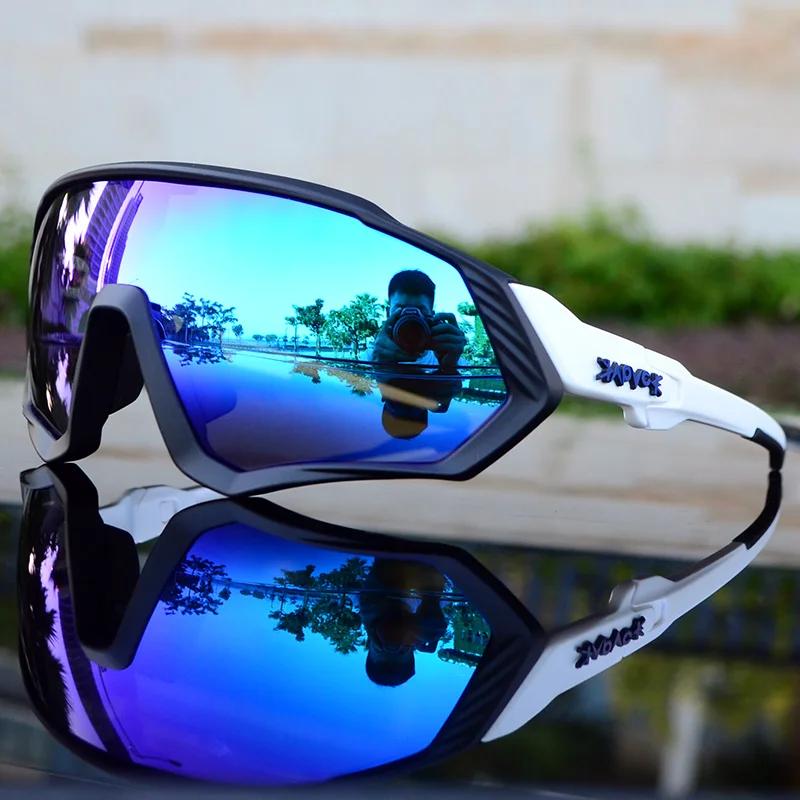 Kapvoe Marque Hommes Lunettes de Soleil Pêche Randonnée Vélo Femmes Lunettes Vélo de Route Lunettes Vélo Lunettes de Cyclisme Oculos Ciclismo