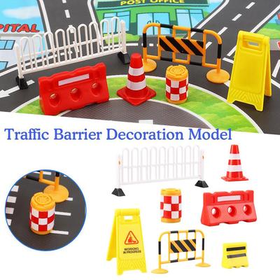 Mini Plastic Traffic Cones Sport Training Roadblock Party Roadblock Signs Construction Car Mini N6T3