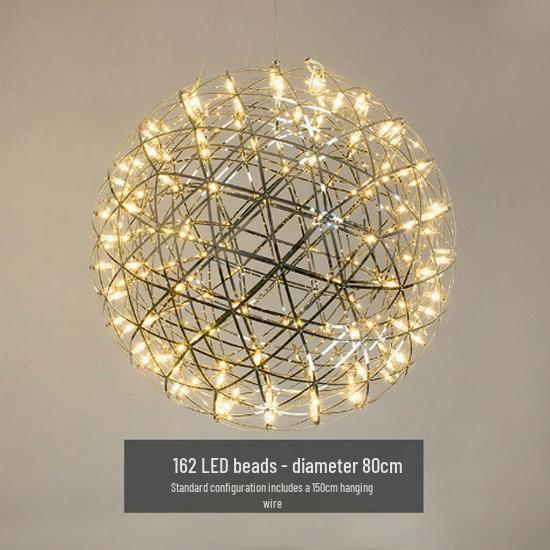 Golden Sparkle Chandelier for Shopping Malls, Hotels, Bars, Clothing Stores, Cafes, Stairs, & Restaurants