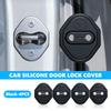 For Mazda Car Door Lock Anti-Rust Buffer Cover Silicone Silent Lock Protector 2 3 6 5 Atenza CX3 CX5 MX5 CX7 Axela CX30 CX90 FF8