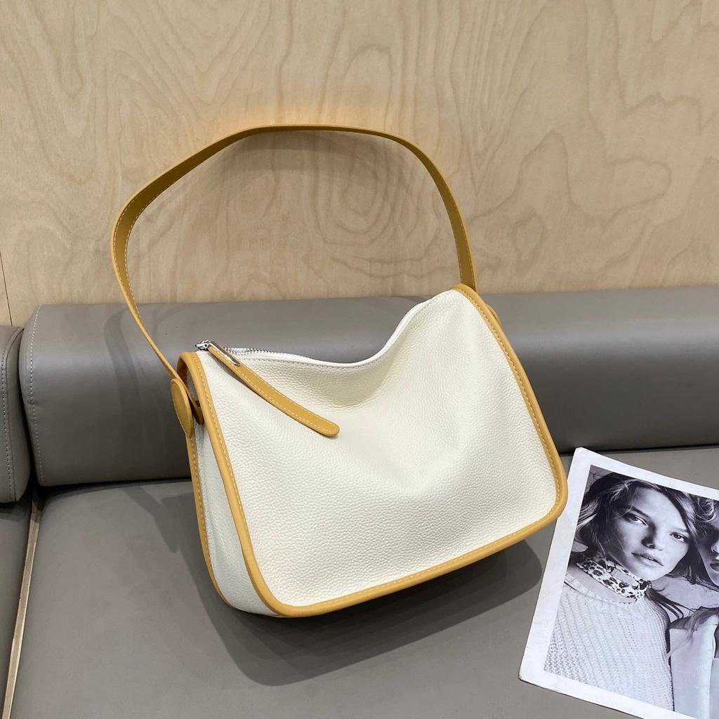 Top Layer Soft Cowhide Small Square Bag High End Single Shoulder Crossbody Bag New Large Capacity Genuine Leather Women's Bag