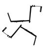 2/4Pcs Flower Box Brackets Adjustable Wall Planter Hook Hanging Plant Brackets Window Planter Hangers for Garden Fence