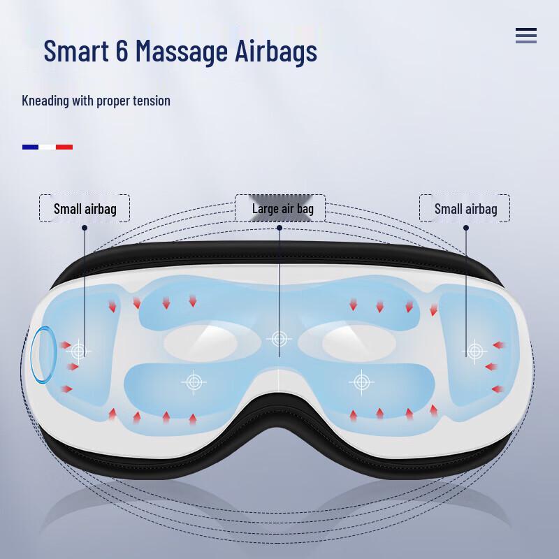 Dis Smart Eye Massager with Heat and Air Compression