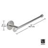 Umbra CAPPA Kitchen Paper W357 X D97 X Kitchen Holder, Nickel, H70mm, Wall-Mounted,