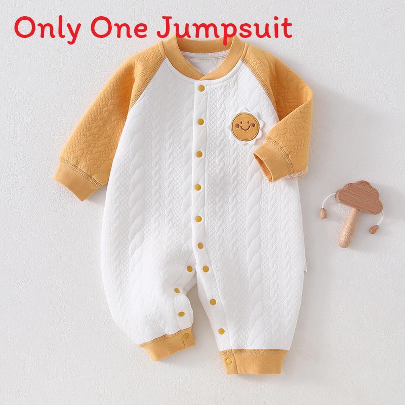 Baby Winter Comforter Onesie With Cotton Thickening For Newborns And Babies