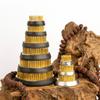 Ikebana Giapponese Kenzan Rana Fiore Spillo Lungo Rotondo Spillo Ottone Strumenti Fissi Disposizione Fiori Decorazione Giardino