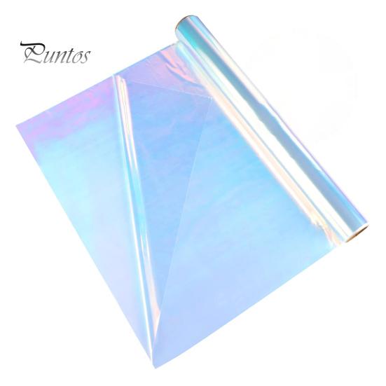 

1 рулон яркой радужной пленки, красивая декоративная, практичная, безопасная, устойчивая к разрыву, устойчивая к разрыву упаковочная бумага для цветов синий