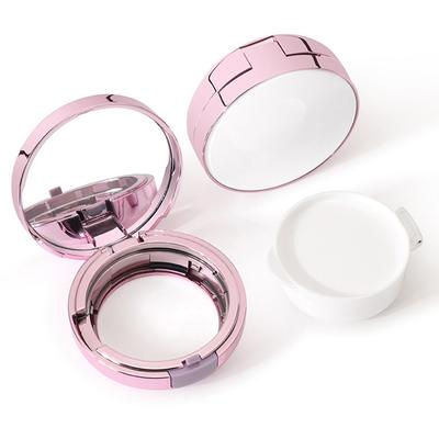 15G Leere Luftkissen-Puffbox Tragbarer Kosmetik-Make-up-Behälter mit Puderschwammspiegel für BB-Creme-Grundlage