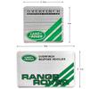 Personality Refit 3D Stickers Car Logo Aluminum Alloy Stickers For Land Rover Discovery 2 3 4 Range Rover Freelander SV SVR Vela BQ7