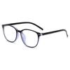 Unisex Round Frame S6008 Eye Protection Glasses with Rivet Style - Blue Light Blocking for Mobile and Computer Screens