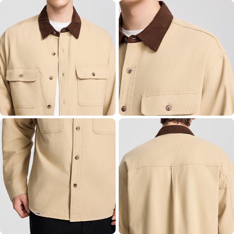 Mark Fairwhale Men's Workwear Denim Shirt Jacket