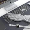 Keyboard Mouse Wrist Rest Angel Wing Memory Foam Mouse Pad Set Wrist Support Ergonomic Non-Slip for Computer Laptop Easy Typing