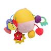 Baby Sensory Toy Grab Ball Rattle Geometric Pattern Cloth Ball Cartoon Hanging Toy for Baby Bed and 