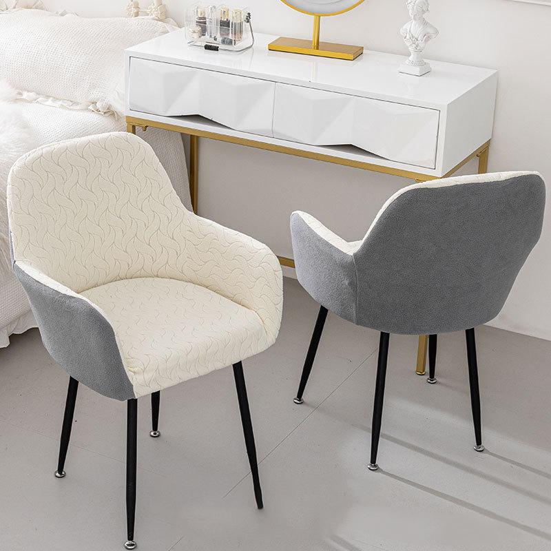 Makeup Chair Cover High Armrest Chair Cover All-Inclusive 4Season Universal NailSalon Chair Cover Stretch Dining Chair Slipcover