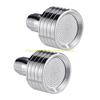 92MF 2Pcs Stainless Steel Power Washer Shower Nozzle 1/4inch Quick Connection Sprinkler For Car Washing And Garden Watering