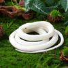 White rubber snake realistic fake snake educational snake Halloween prank props Halloween party decoration