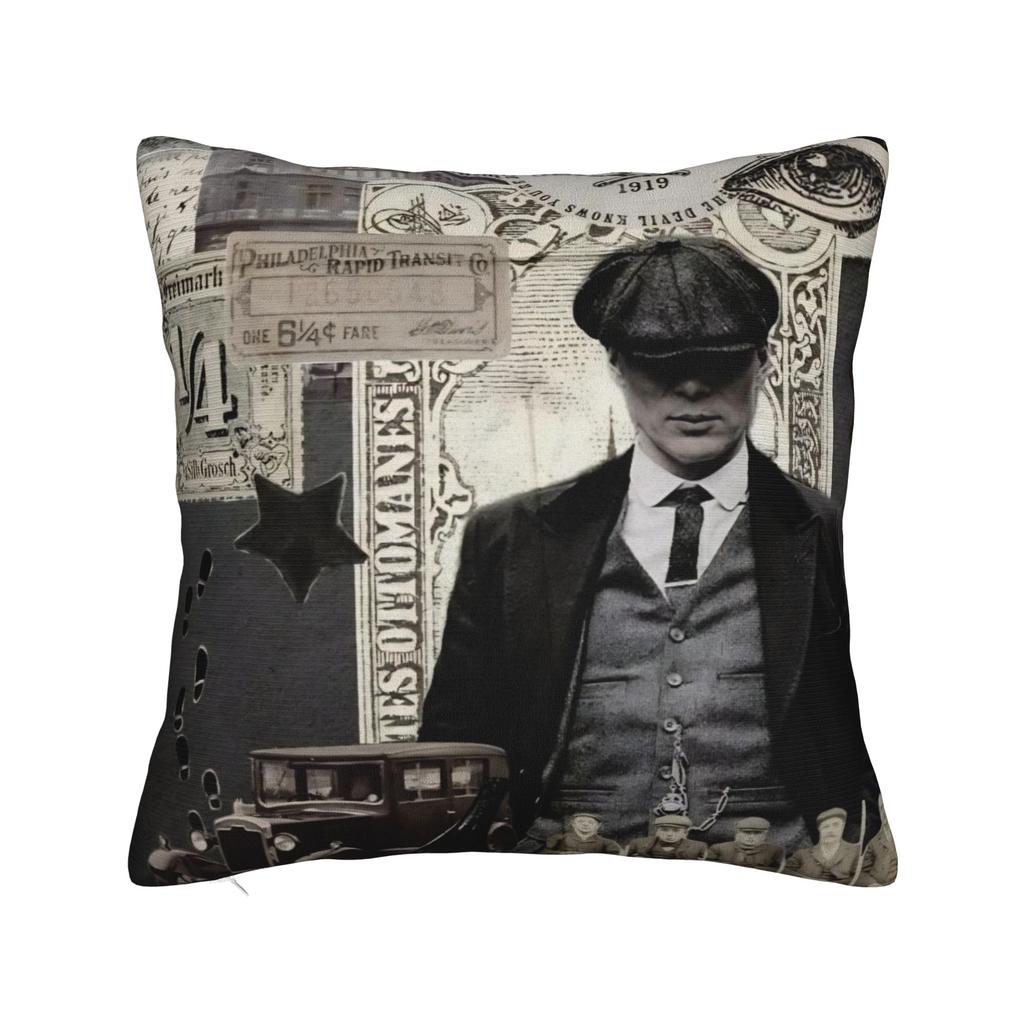 Tommy Shelby Peakys Blinders Pillow Covers Printing Cushion Cover Decoration  Throw Pillow Case Cover Seater Multiple Sizes