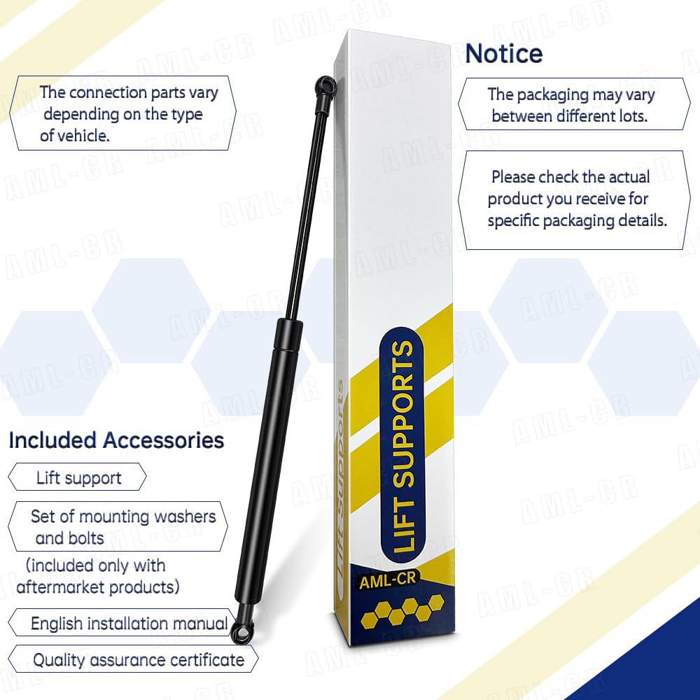 Honda Civic Hood Shock Gas Aftermarket DIY Auto Custom Washers Left and Right Includes Instructions In Japanese AML-CR FL1/FL4 Damper, Absorber,