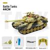 Large RC Parent-Child Tank Battle Toy: Rechargeable, Tracked Off-Road 2.4G Cannon Vehicle
