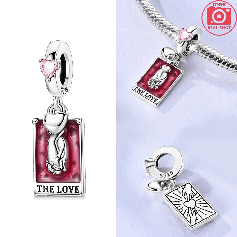 

Eternal Love Tarot Pendants Copper Original Beads Fit Original Charms Bracelet Beads Jewelry Gifts For Women