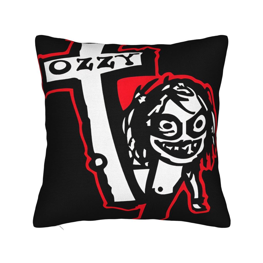 Ozzy Osbournes Pillow Cover Vintage Pillow Case For Wedding Party Home Decor Cushion Soft Custom DIY Pillowcases Birthday Gift