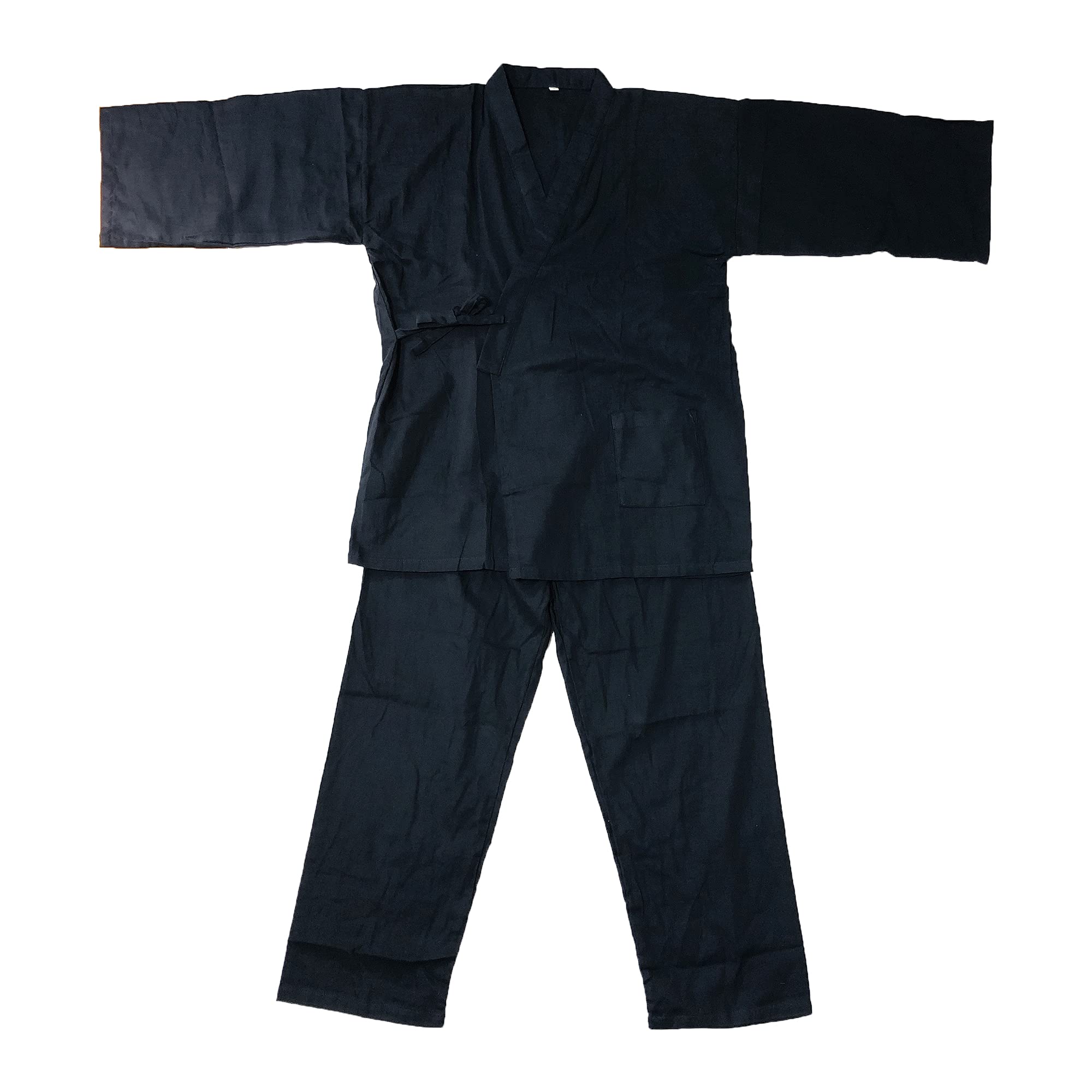 

Cotton Soft Samue Pajamas Navy L [momoten] 100% Men s Women s