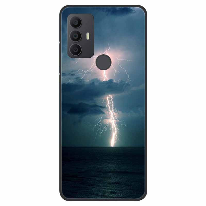 For TCL 30 SE Case 305 306 Soft Silicone Cool Cartoon coque For TCL 306 305 Back Cover Para TCL 30SE Cases Fashion TPU Fundas