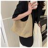 Retro Woven Tote Bags for Women Grass Woven Tote Bag Armpit Bags Large Capacity Single Shoulder Bag Beach Bag Handbags