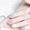 350 STÜCKE Nail Art Flache Nägel Schnee Protein Glas Kristall Farbe Diamant Zubehör Nagelanhänger 3D Nail Art Nageldeko Glitzer DIY Edelsteine
