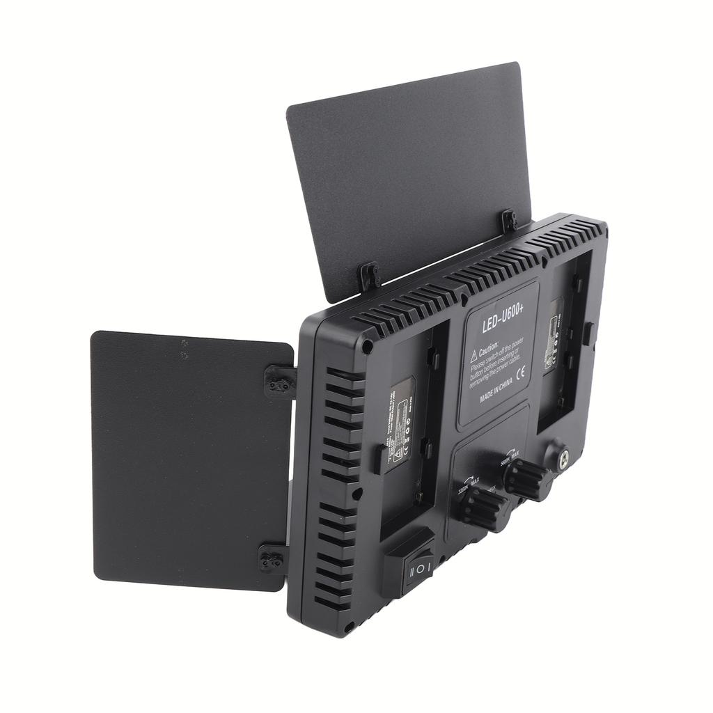 LED Video Light Professional Photography Light Panel 480PCS Bright Light Beads Adjustable BiColor Temperature 3200