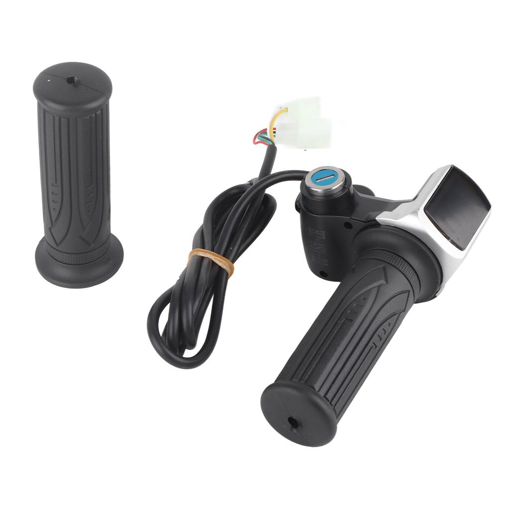 48V 350W Brushless Hub Motor, Aluminum Alloy Controller with LCD Throttle for Electric Scooter Conversion Set of 8