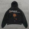 Street Trendy Brand Skull Pullover Sweater Digital Printing Casual Loose Hooded Sweater