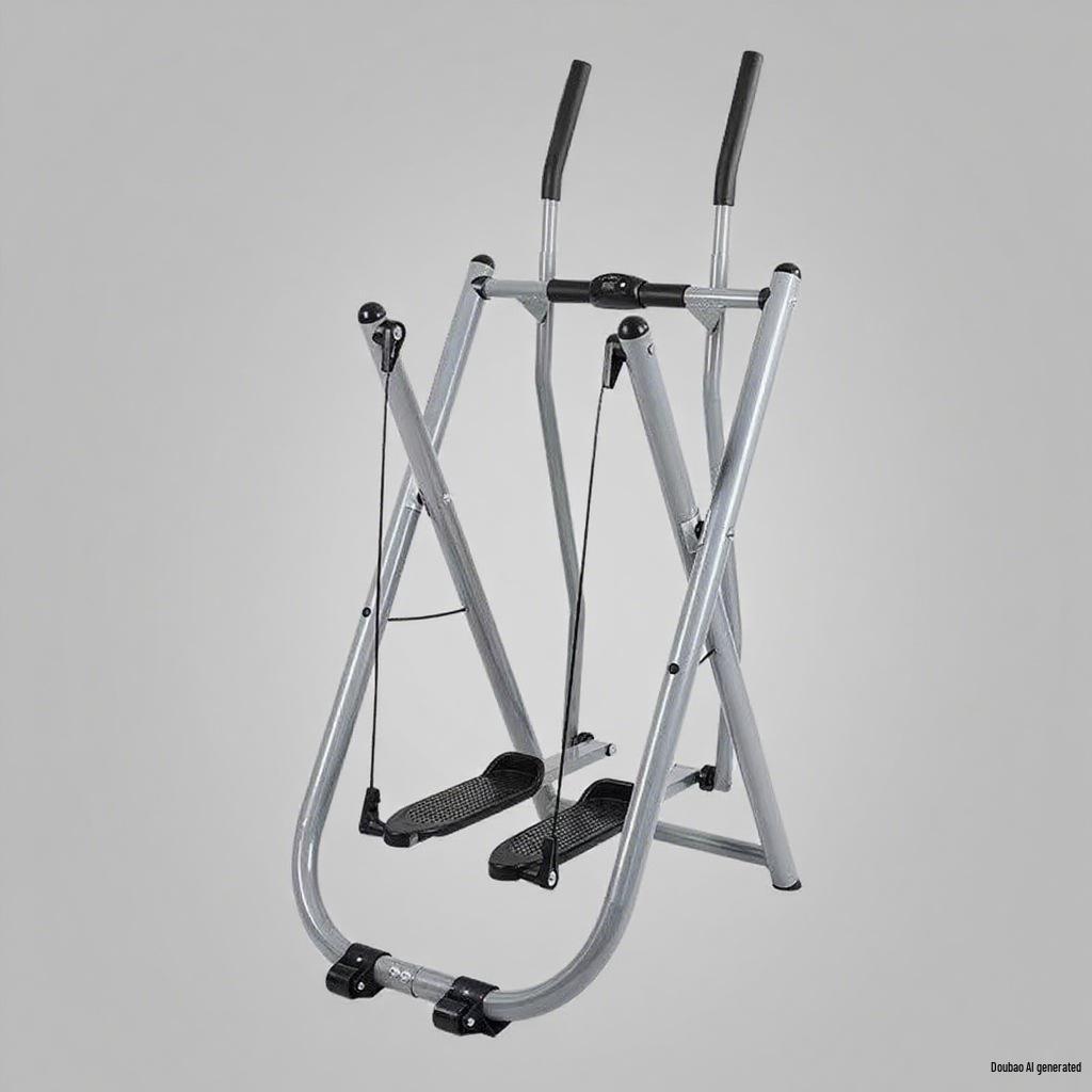 Indoor Stepper Leg Swing Trainer: Home Fitness Space Walker