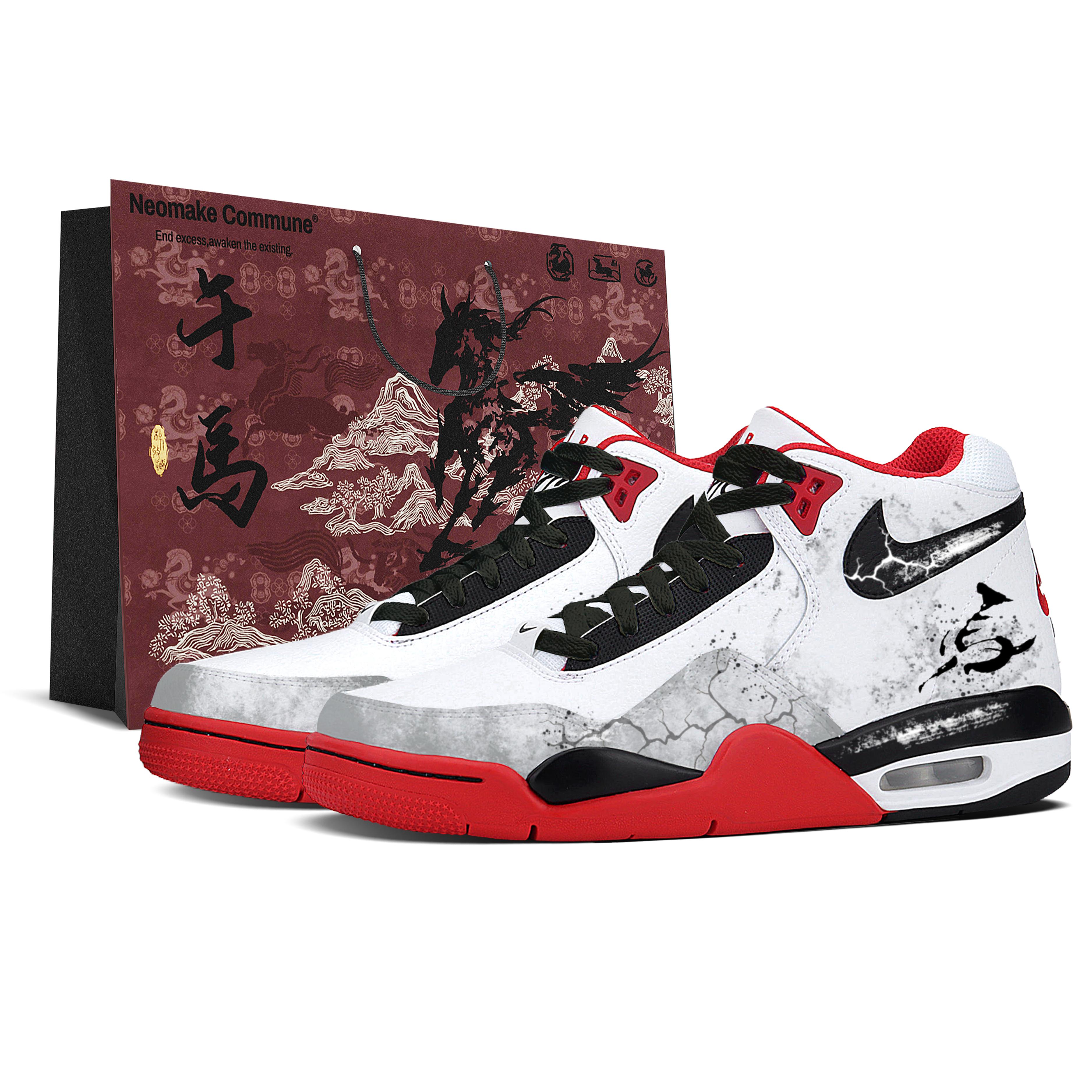 Мужские баскетбольные кроссовки Nike Flight Legacy Mid BQ4212-100(Команда1582-) 41