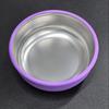 Stainless Steel Baby Bowls with Suction 2-in-1 Toddler Feeding Plates Heat-Resistant Spill-Proof Suction Bowls for Infant